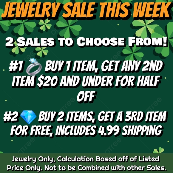 Other - ENDS 2/28@6pm est. 2 Jewelry Sales This Week